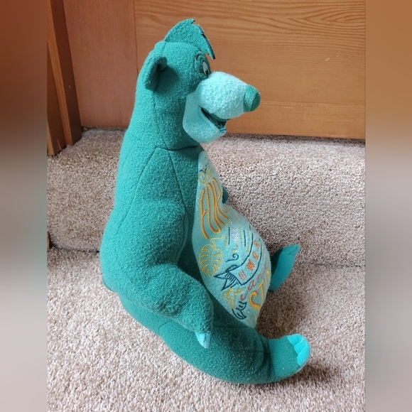 Disney Wisdom Series 3 of 12 Baloo from The Jungle Book Plush 14" - Picture 2 of 6